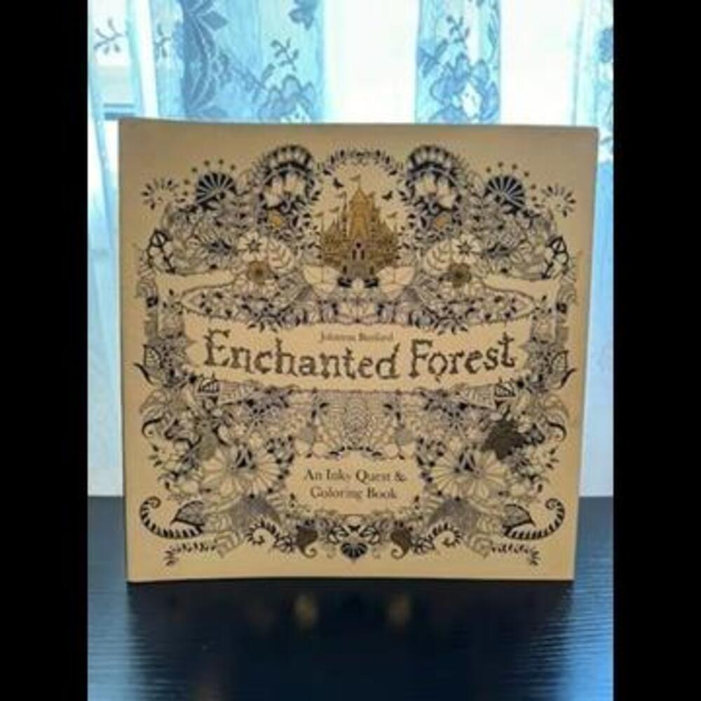 Enchanted Forest: An Inky Quest & Coloring Book by Johanna Basford